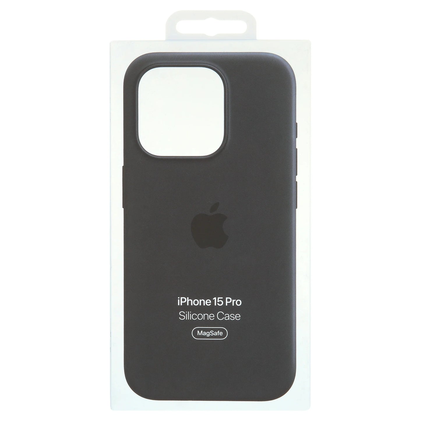 Apple iPhone 15 Pro Silicone Case with MagSafe - Black