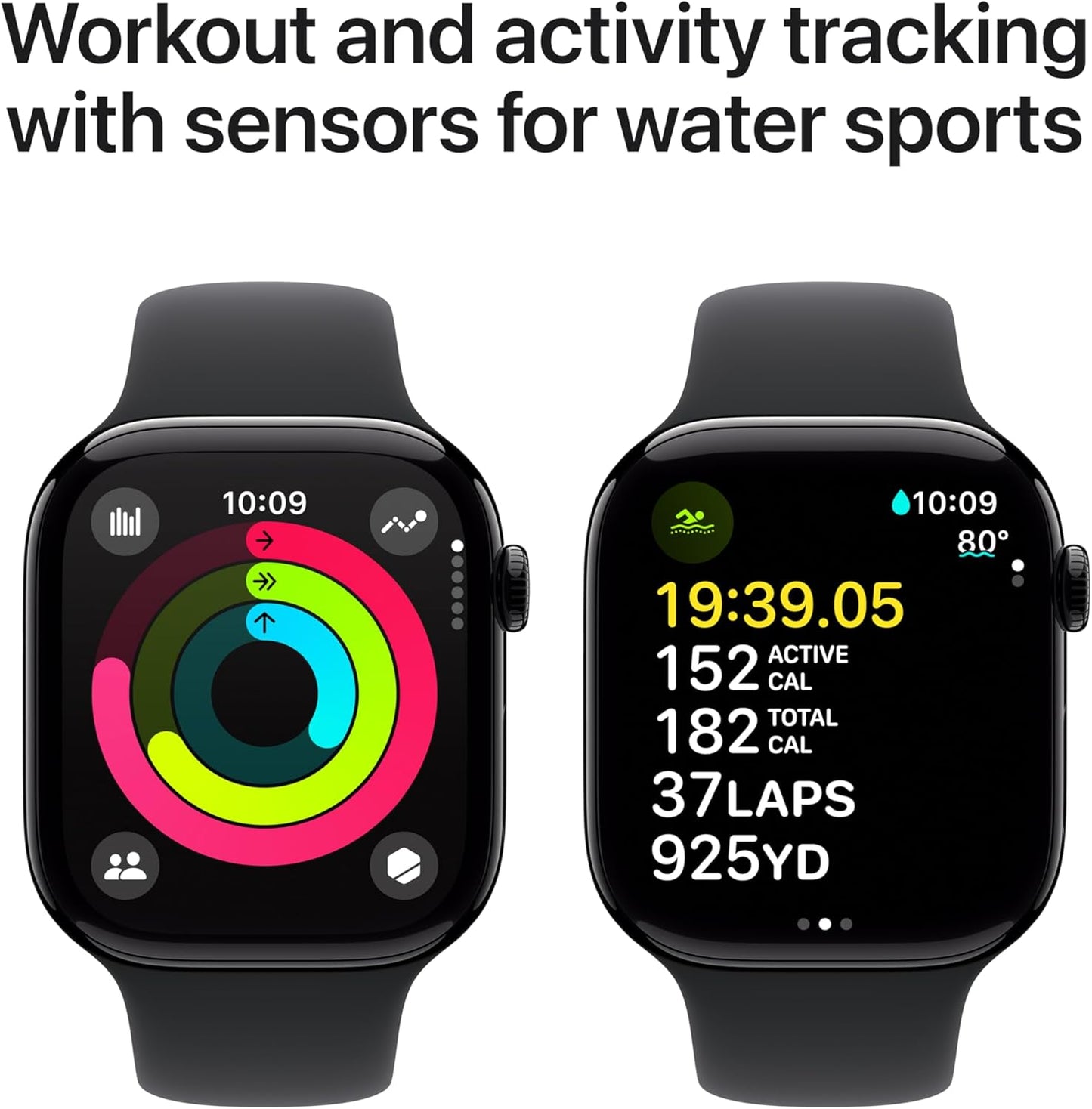Apple watch s10 42mm jet black
