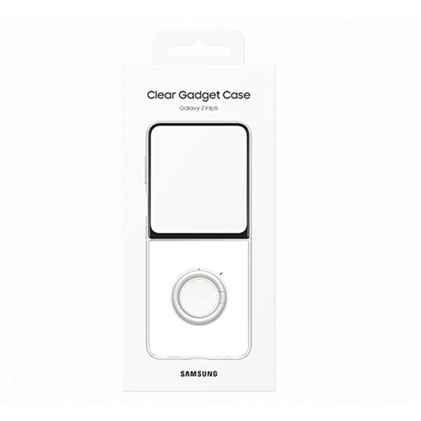 clear gadget case galaxy z flip5
